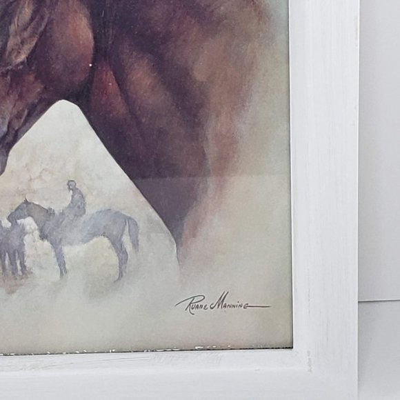 Ruane Manning Framed Horse Prints Set of 2 - Picture 3 of 10